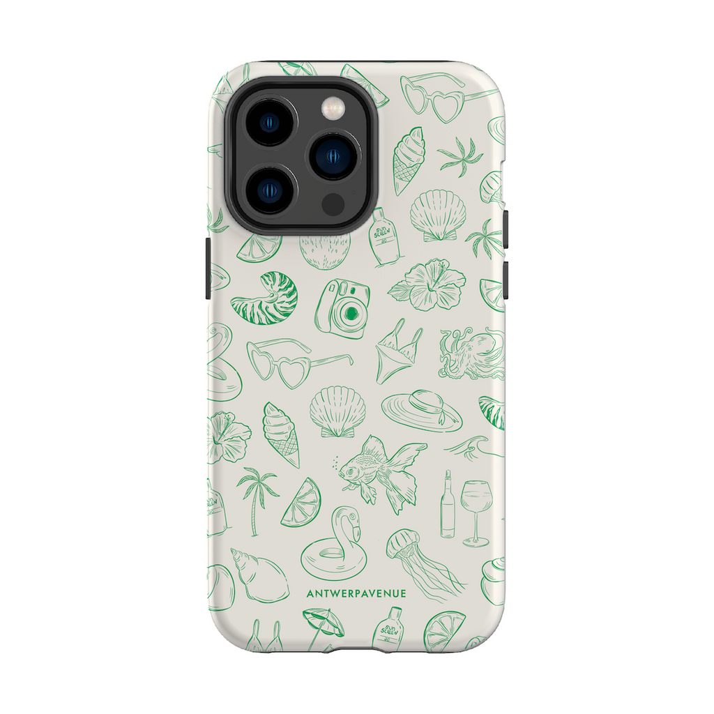 Beach Essentials Green - Case