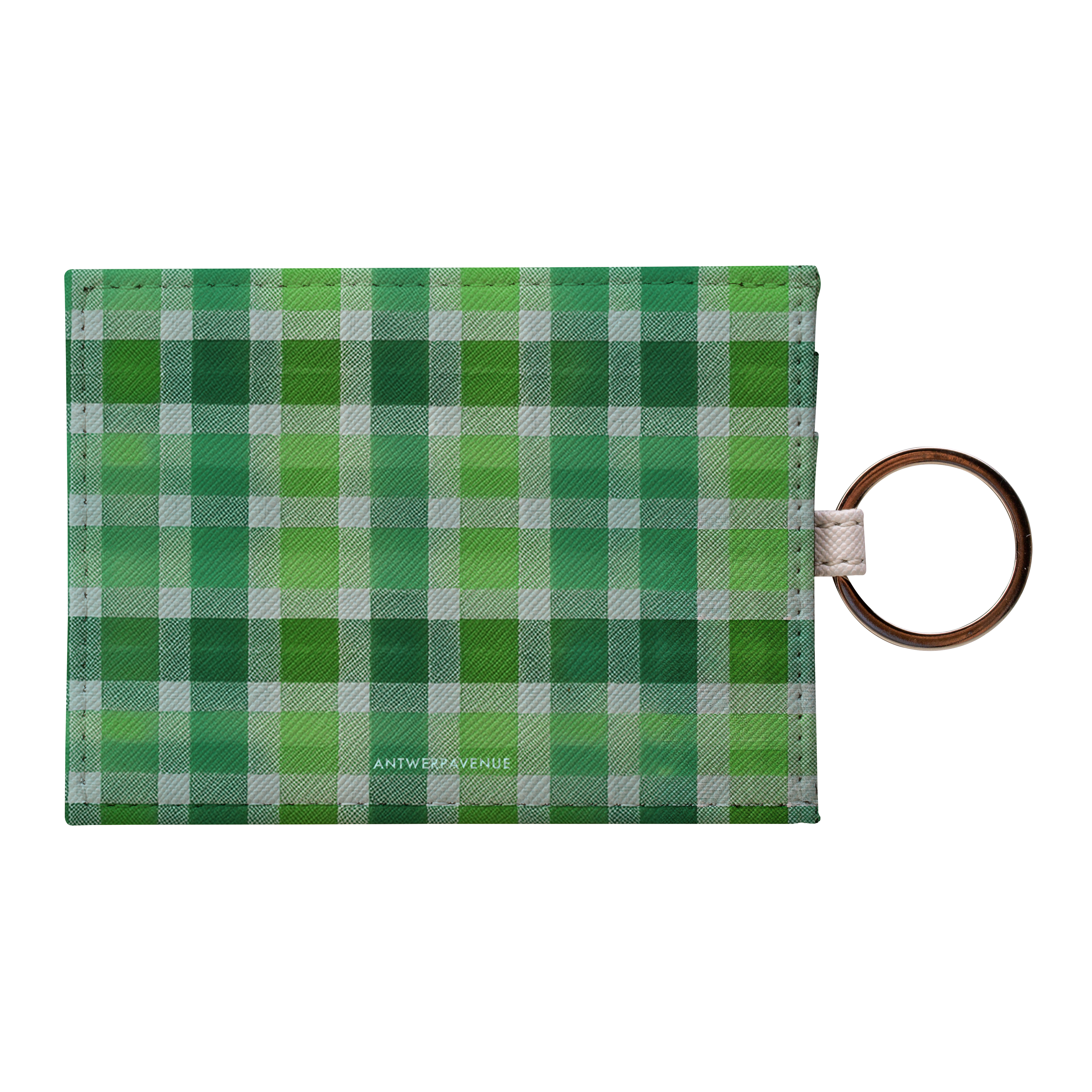 Green Plaid - Card Holder