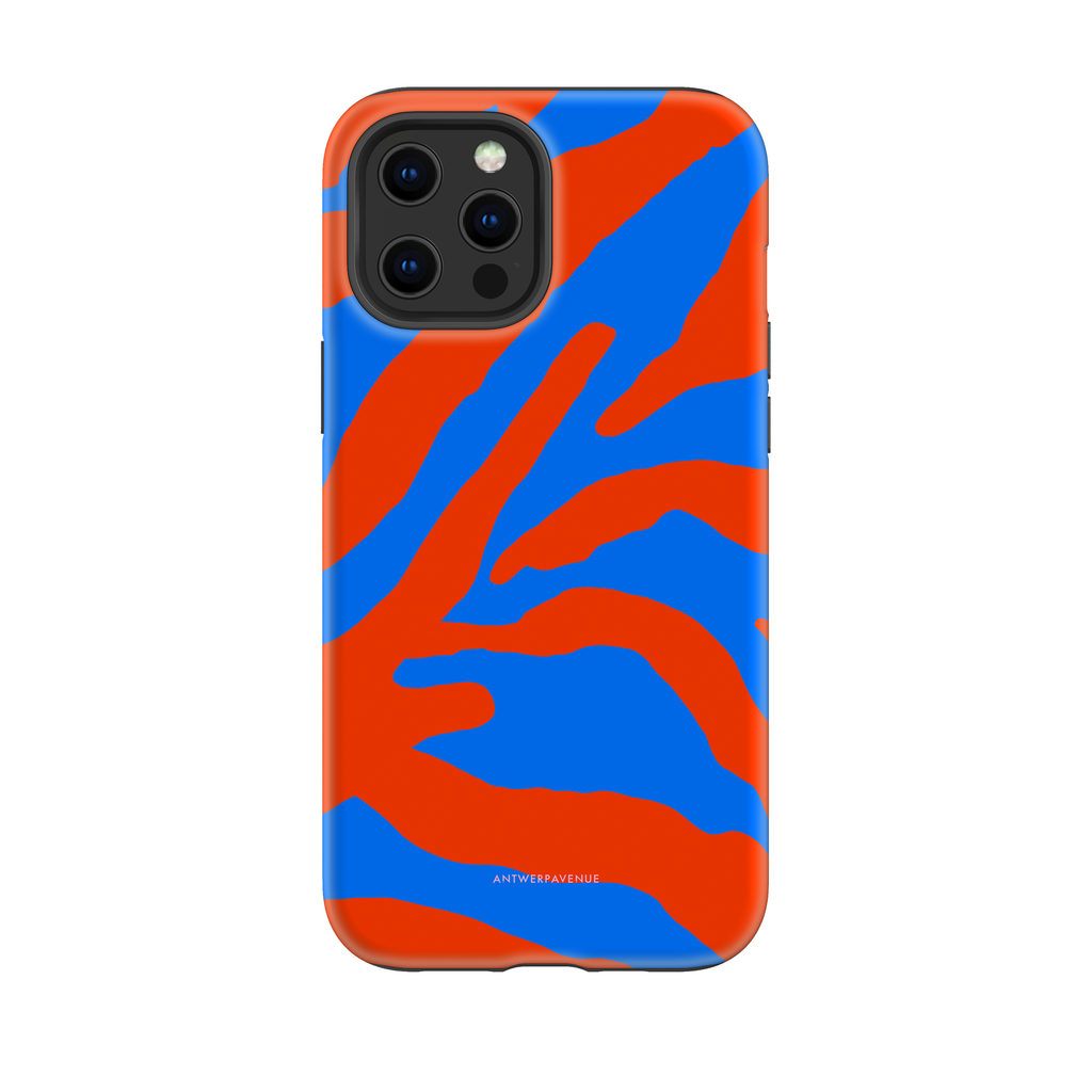 Orange & Blue Tiger - Case